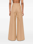 Max Mara Wide Leg Cotton Trousers