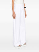 Sport Max Wide Leg Cotton Trousers