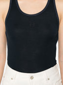 Loewe Logo Ribbed Tank Top