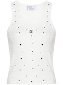 Giuseppe Di Morabito Ribbed Cotton Tank Top