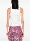 Giuseppe Di Morabito Ribbed Cotton Tank Top