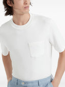 Brunello Cucinelli Cotton T Shrit With Pocket