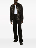 Dolce & Gabbana Leather Zipped Jacket