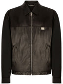 Dolce & Gabbana Leather Zipped Jacket