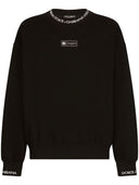 Dolce & Gabbana Logo Cotton Crewneck Sweatshirt