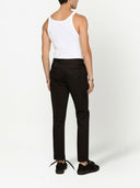 Dolce & Gabbana Ribbed Cotton Tank Top