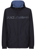 Dolce & Gabbana Logo Reversible Hooded Jacket