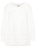 بلوزة من إيرمانو فيرينزي مكشوفة الأكتاف