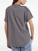 Brunello Cucinelli Striped Jersey T Shirt