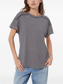 Brunello Cucinelli Striped Jersey T Shirt