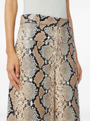 Jil Sander Snake Print Bermuda Shorts