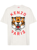 Kenzo Lucky Tiger Cotton T Shirt