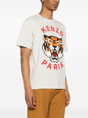 Kenzo Lucky Tiger Cotton T Shirt