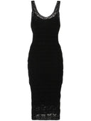 Iro Crochet Knit Midi Dress