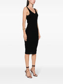 Iro Crochet Knit Midi Dress