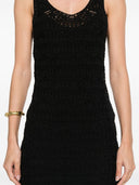 Iro Crochet Knit Midi Dress