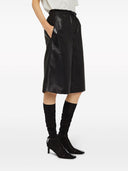 Jil Sander Leather Shorts