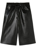 Jil Sander Leather Shorts