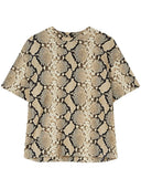 Jil Sander Camiseta de algodón de gran tamaño