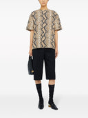 Jil Sander Camiseta de algodón de gran tamaño