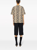 Jil Sander Camiseta de algodón de gran tamaño