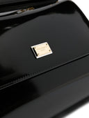 Dolce & Gabbana Sicily Large Shiny Leather Handbag