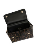 Dolce & Gabbana Sicily Medium Leopard Plabag de estampado