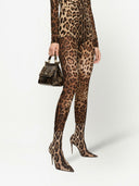 Dolce & Gabbana Sicily Medium Leopard Plabag de estampado