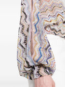 Missoni Beachwear Pre Zigzag Pattern Cropped Top