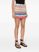 Missoni Beachwear Pre Zigzag Pattern Shorts