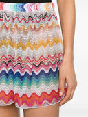 Missoni Beachwear Pre Zigzag Pattern Shorts