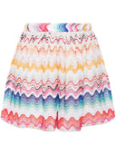 Missoni Beachwear Pre Zigzag Pattern Shorts