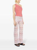 Missoni Zigzag Pattern High Waisted Trousers