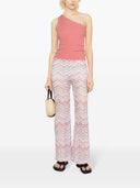 Missoni Zigzag Pattern High Waisted Trousers