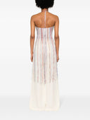 Missoni Beachwear Pre Fringed Striped Top