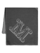 Max Mara Logo Silk Blend Foulard