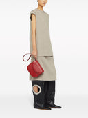 Jil Sander Coin Medium Leather Crossbody Bag
