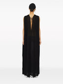 Jil Sander Silk Pleated Dress
