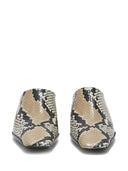 Jil Schleiferledermaultier mit Pythondruck