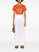 Max Mara Logo Cotton T Shirt