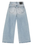 Sport Max Wide Leg Denim Cotton Jeans