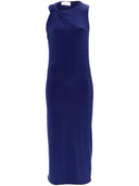 Sport Max geknoopte midi -jurk
