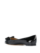 Ferragamo Varina Leather Ballet Flats