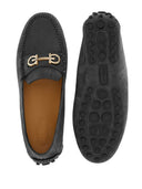 Ferragamo Gancini lederen loafers