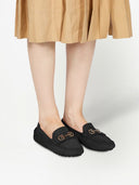Ferragamo Gancini lederen loafers