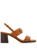 Ferragamo Gancini Leather Sandals