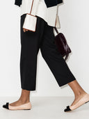 Ferragamo Varina Leather Ballet Flats