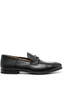 Ferragamo Gancini Leather Loafers