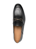 Ferragamo Gancini Leather Loafers