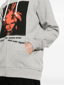 Comme Des Garcons Printed Cotton Hoodie